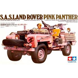 Tamiya S.A.S. Land Rover růžová Panther 35076 1:35