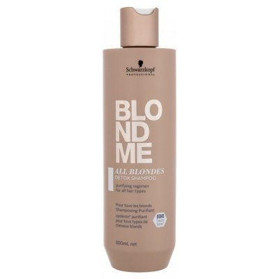 Schwarzkopf BlondME All Blondes Detox Shampoo 300 ml – Zboží Mobilmania