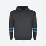 Kama Merino svetr 1015 černotyrkysový – Zboží Mobilmania