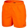 Koupací šortky, boardshorts Nike ESSENTIAL SCOOP oranžové