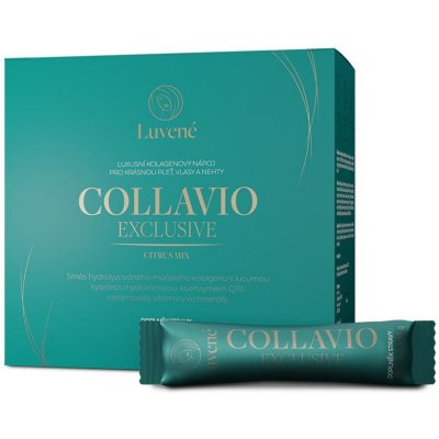 Luvené COLLAVIO Kolagen drink Collavio Exclusive citrus mix, 30 ks – Zbozi.Blesk.cz