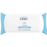 DOVE DĚTSKÉ VLHČENÉ UBROUSKY SENSITIVE RICH MOISTURE 50 KS – Hledejceny.cz