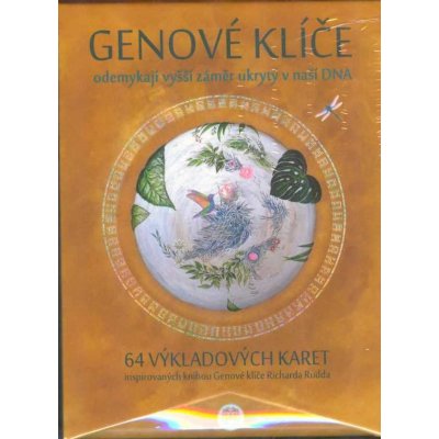 Genové klíče - 64 výkladových karet ke kontemplaci – Zboží Mobilmania