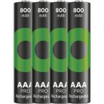GP ReCyko Pro AAA 800mAh 4ks 1032124080 – Zboží Živě