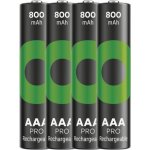 GP ReCyko Pro AAA 800mAh 4ks 1032124080 – Zboží Mobilmania