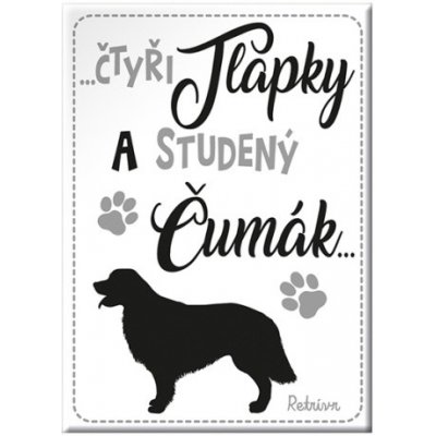 Nekupto Magnet se psem Retrívr – Sleviste.cz