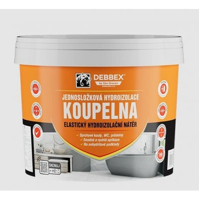 Jednosložková hydroizolace 5 kg KOUPELNA - Den Braven – Sleviste.cz
