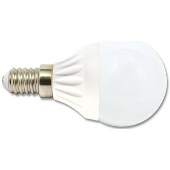 Ecoplanet LED žárovka 5W E14 LED5W-G45 E14 2700 mini globe Teplá bílá