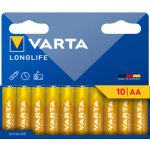 Varta Longlife AA 10ks 4106101461 – Zbozi.Blesk.cz