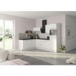 Optifit se spotřebiči Bengt932 Rohová kuchyňská linka 270 cm barva čela matně bílá barva korpusu bílá – Hledejceny.cz