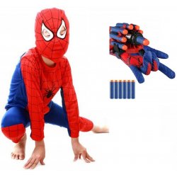 Dětský karnevalový kostým bHome Spiderman s vystřelovákem