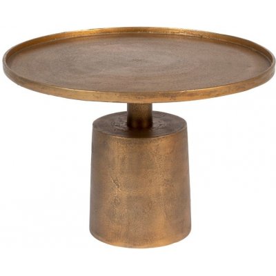 White Label Living Mason 60 cm mosazný kulatý – Zboží Mobilmania