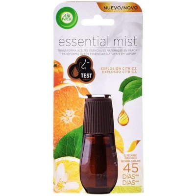 Air Wick Essential Mist Aroma difuzér náhradní náplň bílé květy 20 ml – Zbozi.Blesk.cz