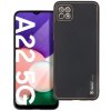 Pouzdro a kryt na mobilní telefon Samsung Pouzdro Forcell LEATHER Case SAMSUNG Galaxy A22 5G černé