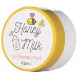 A'Pieu Honey & Milk Lip Sleeping Pack maska na rty 6.7 g – Zbozi.Blesk.cz