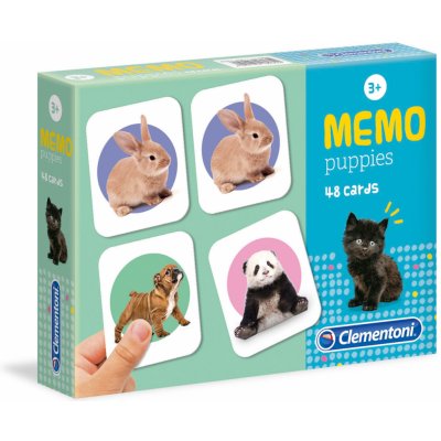 Clementoni Výuková hra pro předškoláky pexeso zvířátka – Zboží Mobilmania