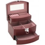 JKbox šperovnice SP 304 A22N hnědá – Zboží Mobilmania