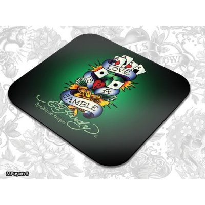 ED HARDY Mouse Pad Small Fashion 1 - Love is a Gamble