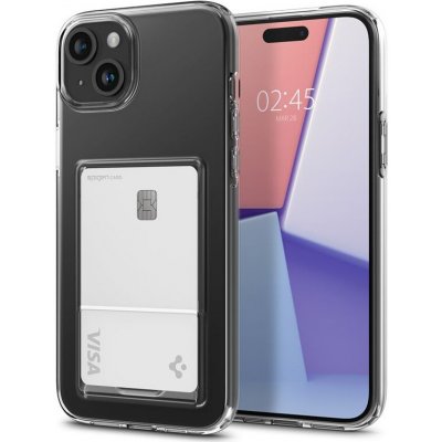 Pouzdro Spigen Crystal Slot iPhone 15 Plus čiré