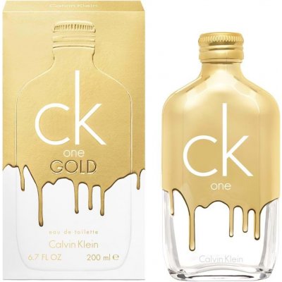 Calvin Klein CK One Gold toaletní voda unisex 200 ml – Zboží Mobilmania