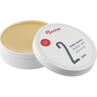 Pedag LEATHER WAX bezbarvý přírodní vosk na kůži 100 ml – Zboží Mobilmania