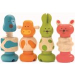 Djeco Dřevěná šroubovací zvířátka – Zboží Dáma