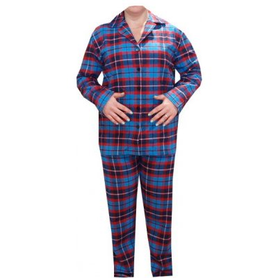 Xcena dámské flanelové pyžamo
