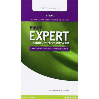Expert First 3rd Edition eText Students Pin Card