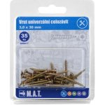 M.A.T. GROUP Vrut un.celozávit 3,0x 30mm ZZ (35ks) – Hledejceny.cz