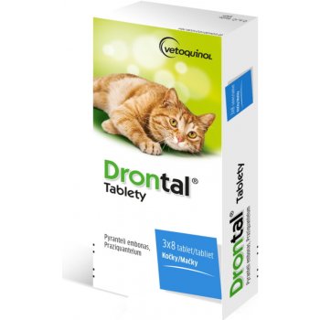 Drontal Cat tablety 24 tbl