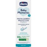 CHICCO Krém na dětský zadeček Baby Moments bez parfému s 99% přírodních složek 100 ml, 0m+ – Zboží Dáma