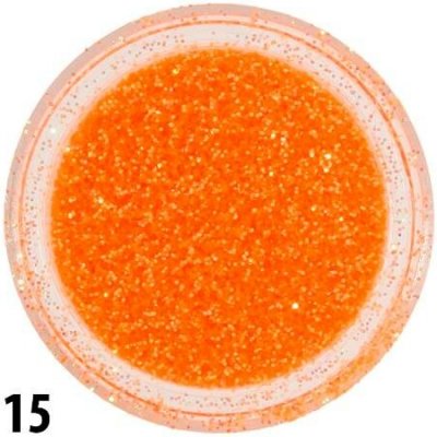 Allepaznokcie Glitrový prach neónovo-oranžový 15 – Hledejceny.cz