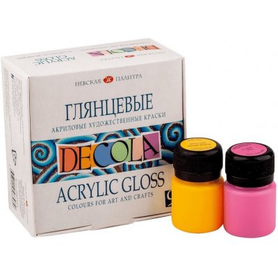 Sada lesklých akrylových barev Decola 9 x 20 ml – Hledejceny.cz