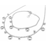 Steel Jewelry souprava náhrdelník a Náramek Chirurgická ocel SET240114 – Zboží Mobilmania