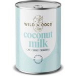 Wild & Coco Kokosové mléko BIO 400 ml – Zboží Dáma