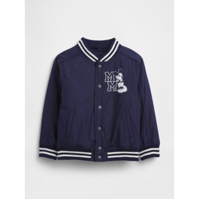 Gap & Disney Baby nepromokavý bomber Tmavě modrá – Zbozi.Blesk.cz