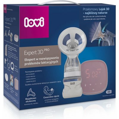 LOVI Expert 3D Pro Odsávačka mateřského mléka elektrická 2-fázová – Sleviste.cz