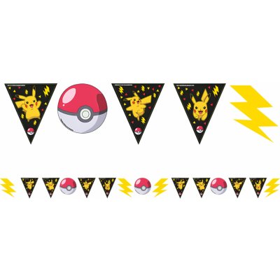 Vlaječková girlanda Pokemon 2024 330 cm – Zboží Dáma