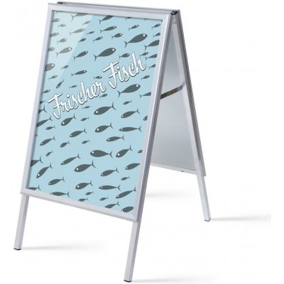 Jansen Display Set reklamního áčka A1, Čerstvá ryba, německy – Zboží Mobilmania