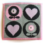 Nažehlovací obrázky, nášivky 21122.50 dětské - více druhů nášivka: 1 – Zboží Dáma