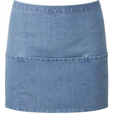Premier Workwear Pracovní zástěra krátká s kapsami PR155 Blue Denim Pantone 2166C 60x33cm – Hledejceny.cz