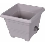 Nohelgarden květináč samozavlažovací BERGAMOT plastový 30x30x24 cm – Sleviste.cz