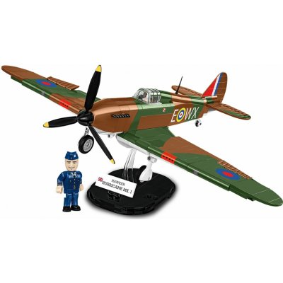 COBI 5762 World War II Stíhací letoun Hawker Hurricane (no.302 Sqn.RAF) – Zboží Dáma
