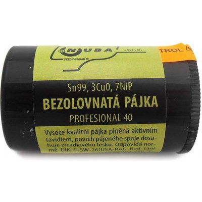 Pájecí cín Sn99, 3Cu0, 7NiP, pr.0,8mm - 40g | Zboží Auto