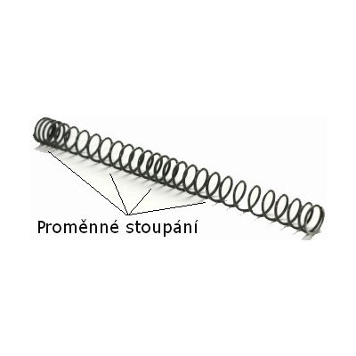 Airsoftpro pružina s progresivním vinutím 110MS SiCr – Hledejceny.cz