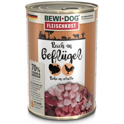 Bewi Dog bohaté na drůbež 6 x 400 g