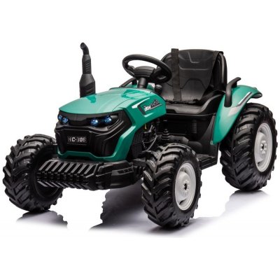 Mamido elektrický traktor HC-306 24V tmavě zelená – Zbozi.Blesk.cz