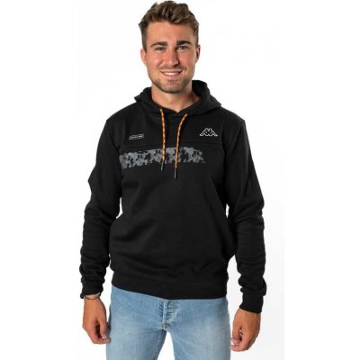 Kappa Logo GINO mikina černá – Zboží Mobilmania