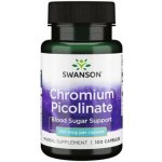 Swanson Chrom Pikolinát 200 mcg 100 kapslí – Hledejceny.cz