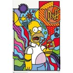 Plakát, Obraz - The Simpsons - Donut Worry, 61 × 91.5 cm – Hledejceny.cz